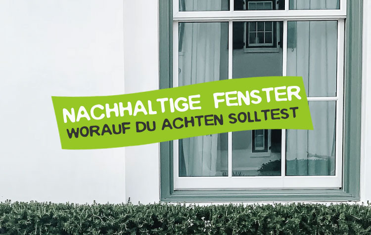 Warum Nachhaltigkeit bei Fenstern wichtig ist